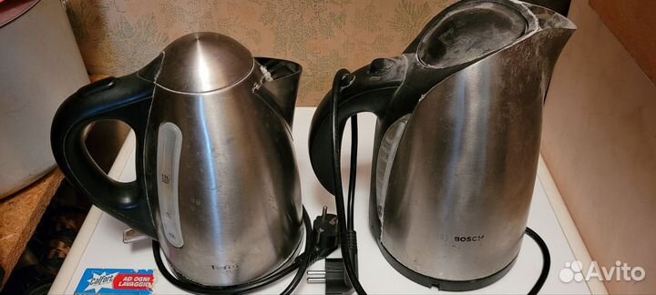 Чайники электрические bosch и tefal