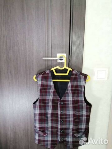 Жилетка для мальчика школьная 128