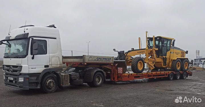 Трал низкорамный с лебёдкой