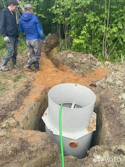 Септик установка, монтаж автономных канализаций
