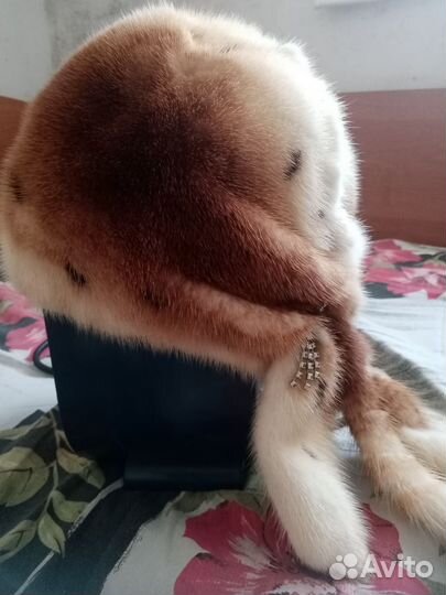 Шапка норковая женская