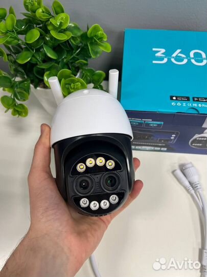 Видит номера камера уличная WiFi с зумом 8х (Арт.8