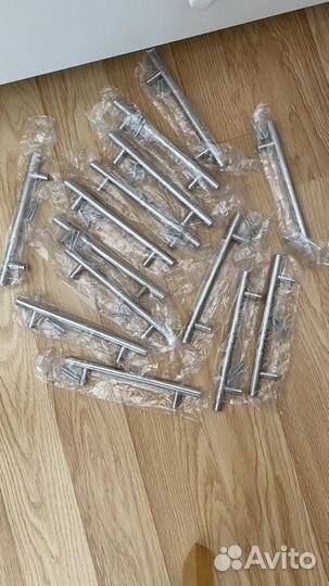 Ручка-скоба рейлинг металлическая на шкаф