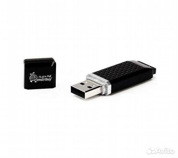 Флеш-накопитель Smartbuy Quartz USB 2.0 32GB, черн