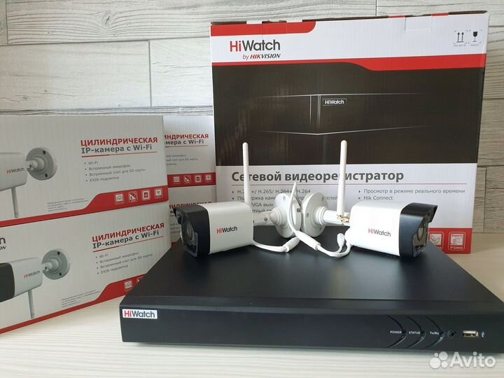 Комплект ip видеонаблюдения