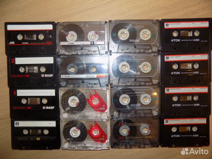 Аудиокассеты 16 шт хорошее состояние из 80х