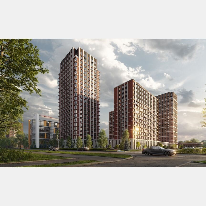 2-к. квартира, 62,6 м², 15/15 эт.
