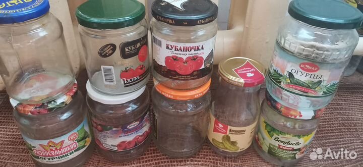 Банки стеклянные