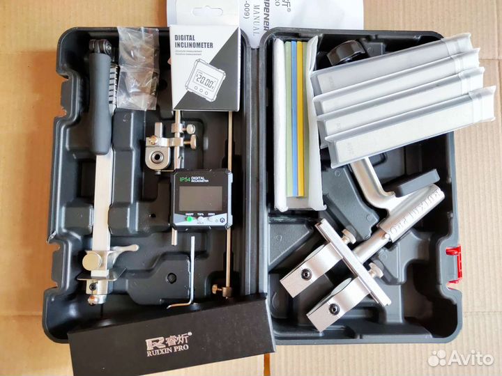 Точилка Ruixin Pro RX 009угломер 8 камней