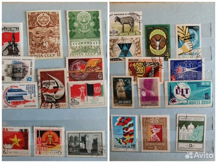 Почтовые марки ссср, лот 1