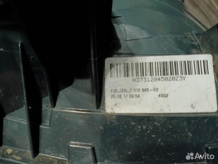 Задние фонари на BMW F30/F31