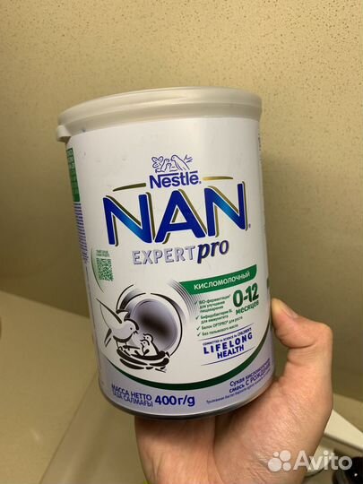 Нан кисломолочный 0-12