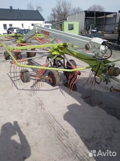 Грабли Claas Валкоукладчик двухроторный с укладкой по центру (Liner), 2006