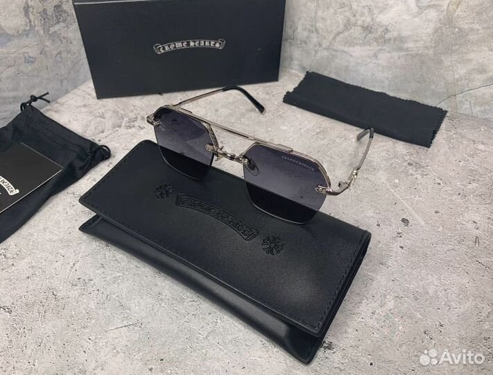 Очки Chrome hearts мyжскиe