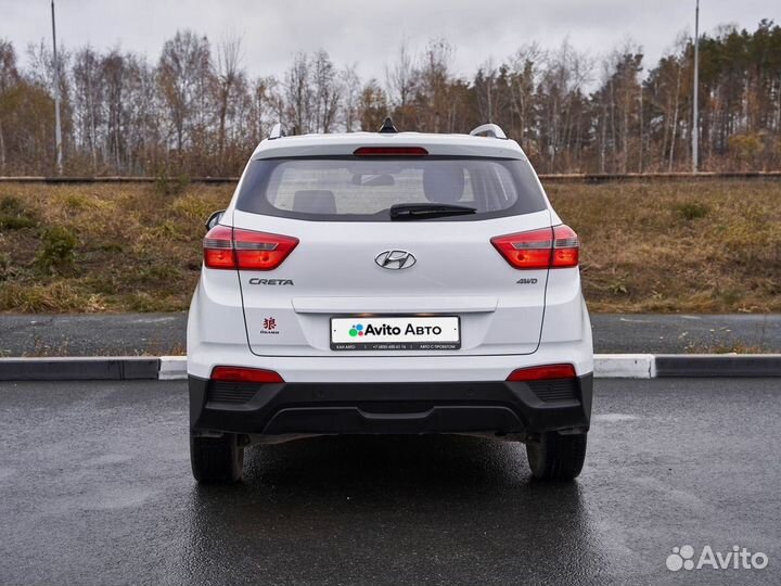 Hyundai Creta 1.6 AT, 2018, 167 155 км