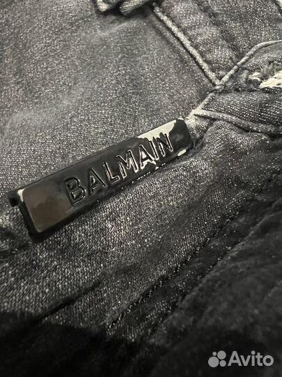 Джинсы balmain