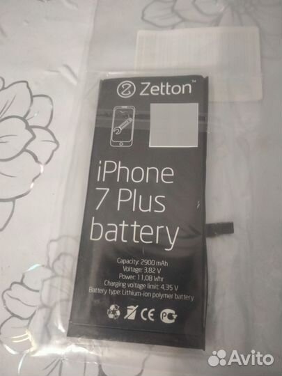 Новая Батарея на iPhone 7 plus