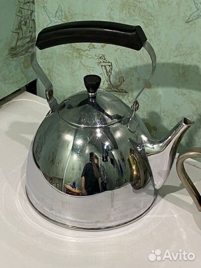 Чайники ссср,металлические,винтаж