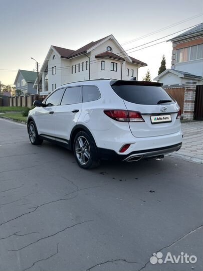 Hyundai Grand Santa Fe 2.2 AT, 2017, 151 000 км