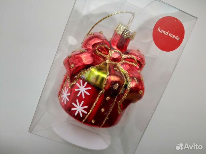 Елочные игрушки из стекла