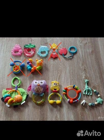 Грызунок погремушка прорезыватель