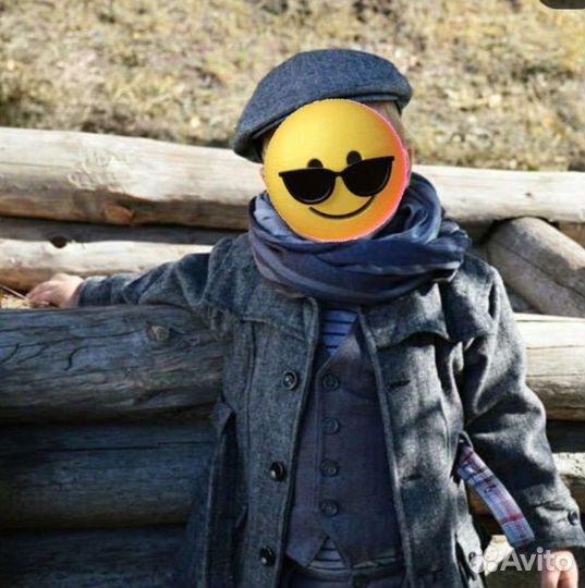 Пальто на мальчика р104