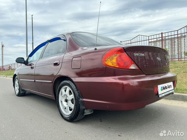 Kia Spectra 1.6 МТ, 2008, 171 000 км