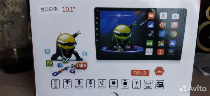 Продам автомагнитолу на Андроид экран 10.1 дюйма