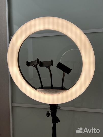 Кольцевая лампа 45 см бу