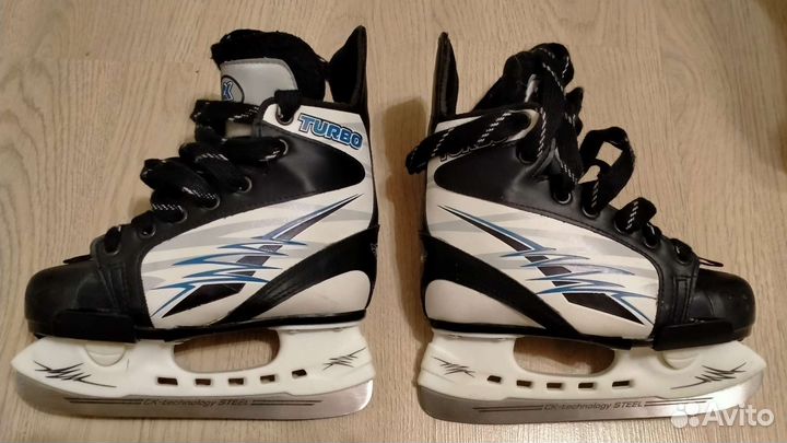 Коньки детские раздвижные 28-31р