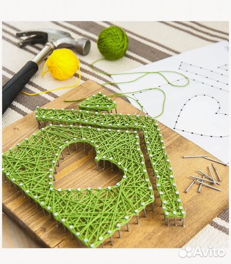 String Art Lab Набор для творчества Дом