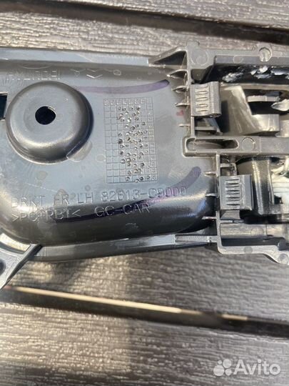 Ручка двери передняя левая hyundai creta1