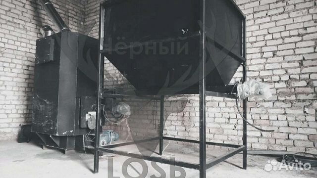 Пеллетный котел Черный Лось с рекуперацией 150кВт объявление продам