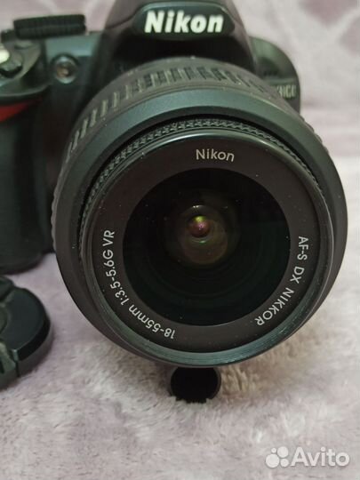Nikon d3100 kit 18-55vr в идеале комплект