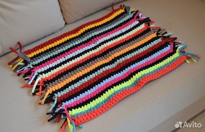 Вязаные коврики