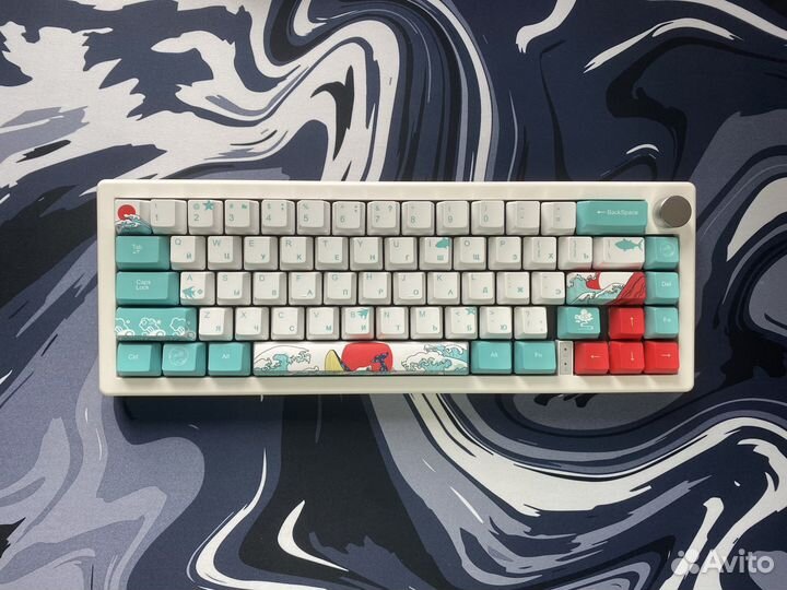 Кастомная клавиатура на базе Gmk67 + Gateron brown