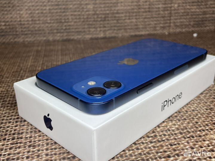 iPhone 12 128 blue новый