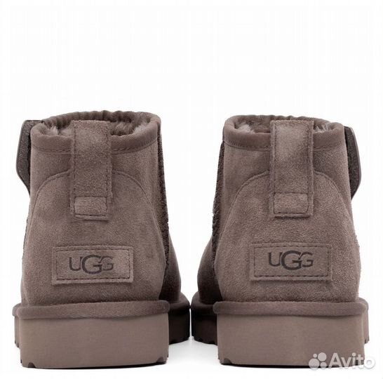 UGG Classic Ultra Mini Zip Boot Smoke