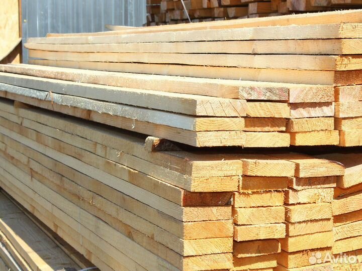 Доска Пиломатериал Хвоя 50мм