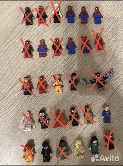 Lego marvel минифигурки
