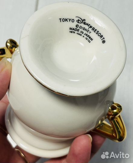 Красавица и чудовище сахарница сервиз