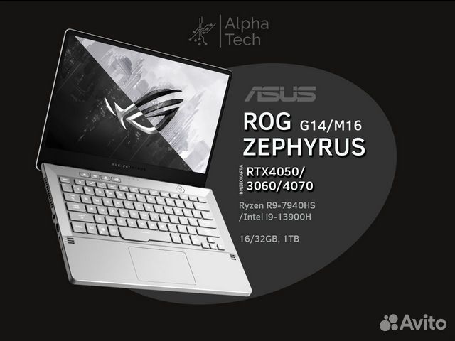 Asus ROG Zephyrus G14 M16 RTX4050-4070 16/32G