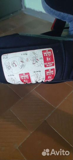 Детское автокресло 9 до 36 кг