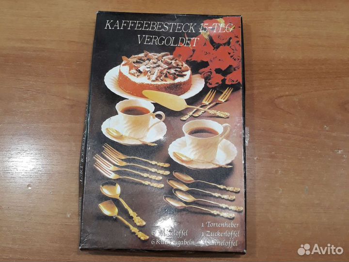 Набор столовых приборов новый