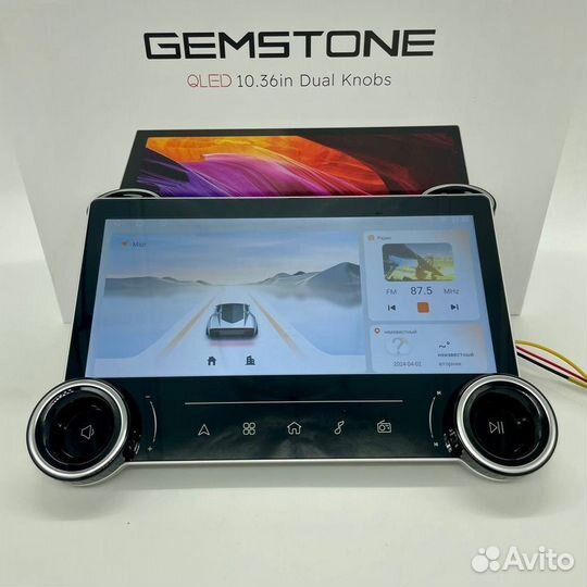 Android магнитола gemstone SP-8118 4G+sim 4+64Gb