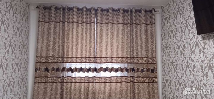 Шикарный шторы на кольцах