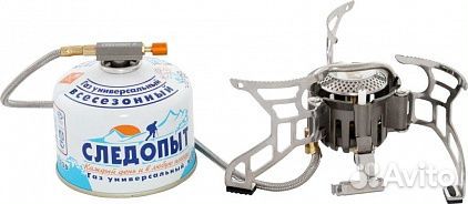 Плита порт. газовая Следопыт Огненная буря (с газо