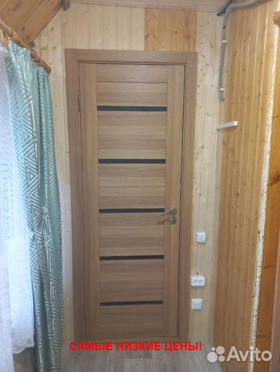 Толстая дверь межкомнатная от производителя с бесп