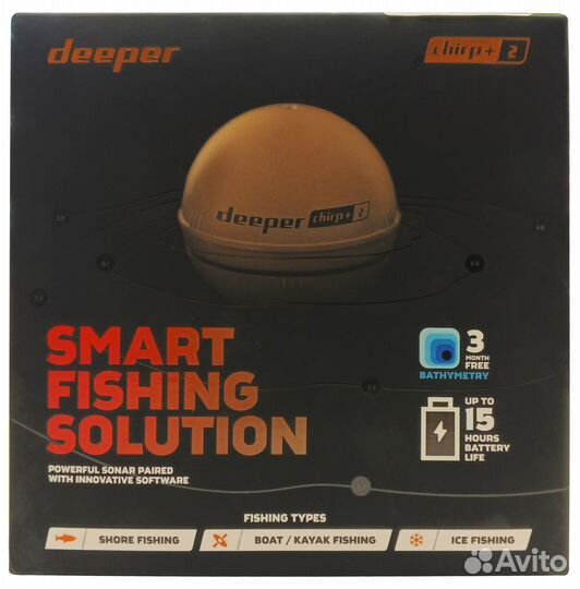 Эхолот Deeper chirp+ 2.0 SMART Fishing Solution