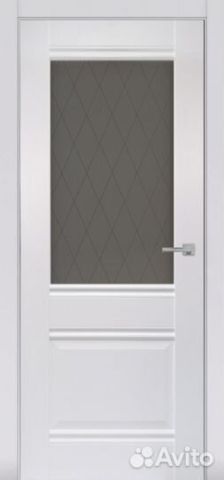 Межкомнатная дверь. Греция 454 Эмалекс белый